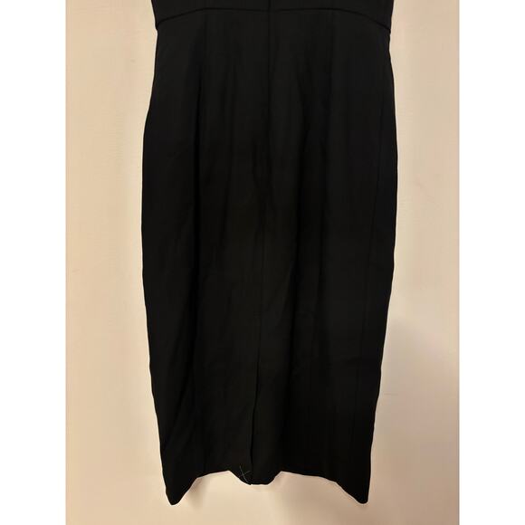 NWT J.Crew Sheath Dress In Four Season Stretch Black Size 0 - Picture 7 of 8
